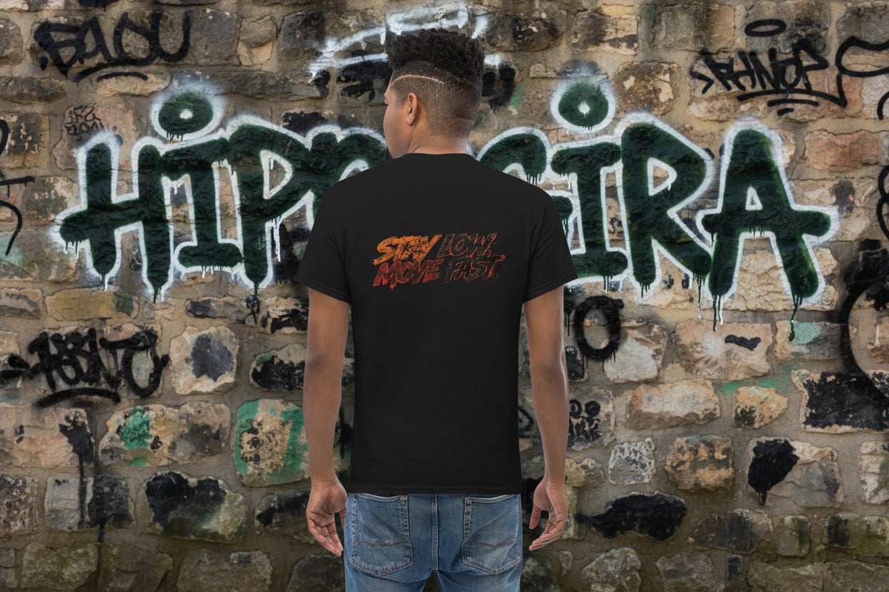 Hippogira Stay Low Move fast Unisex classic tee