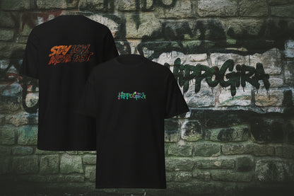 Product mockuHippogira Stay Low Move fast Unisex classic teep