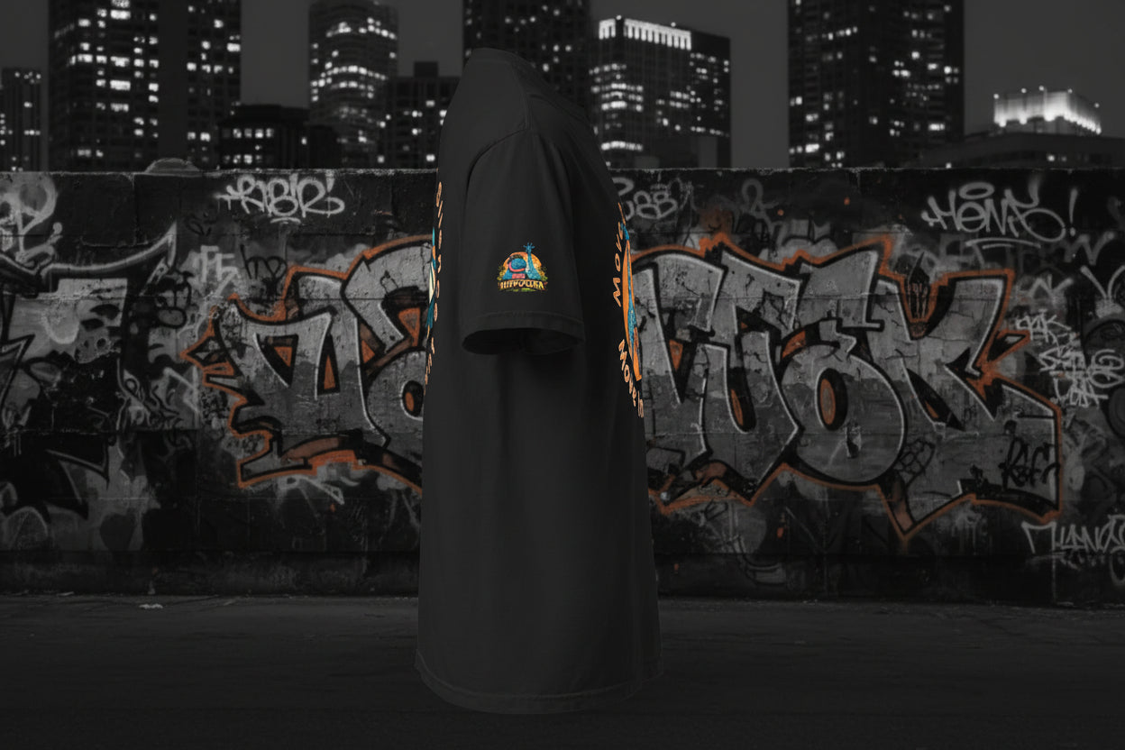 HippoGira Unisex Move different Move silence  heavyweight t-shirt