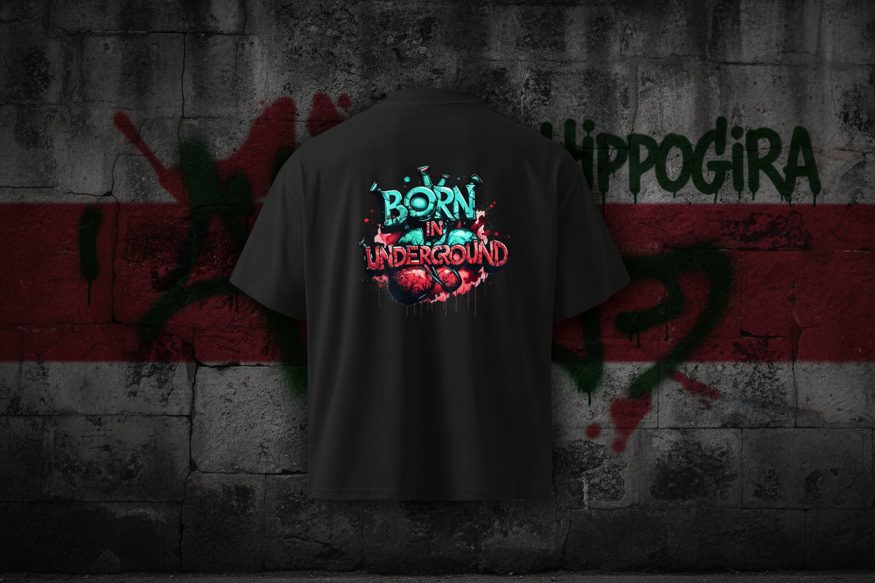 HippoGira Underground Oversized Tee